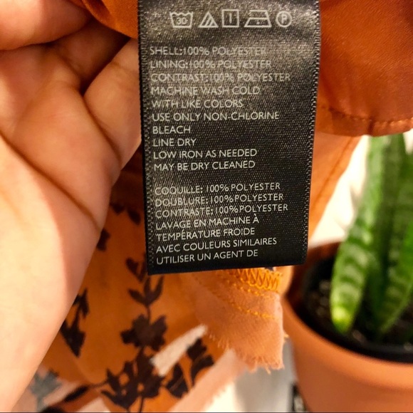 UO/Kimchi Blue long sleeve sheer floral mini - Picture 8 of 9